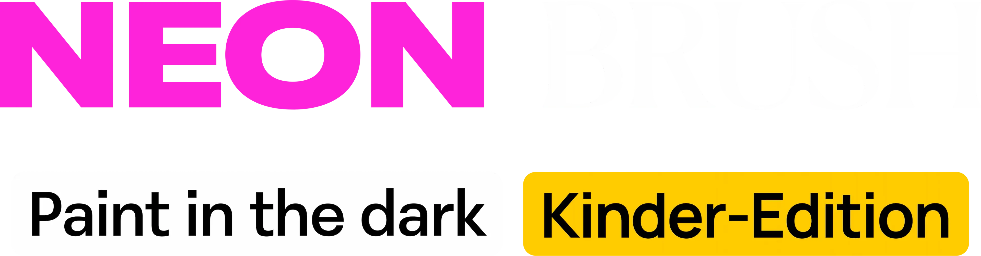 Neon Brush Kids: eine kreative Familienaktivität
