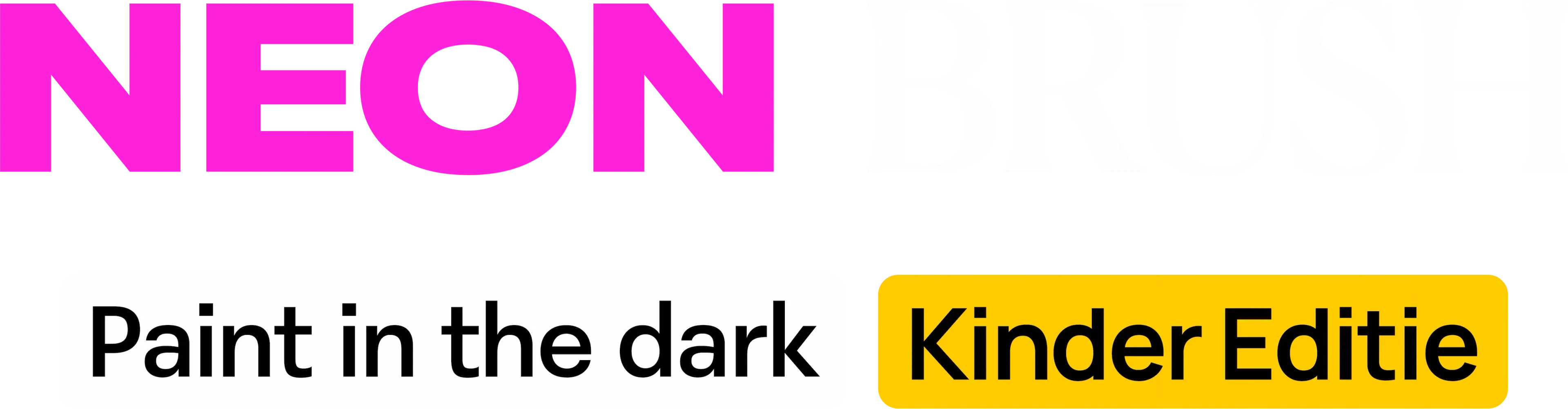 Neon Brush Kids: schilderpret voor het hele gezin
